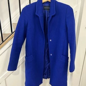 Cobalt blue Coat- French Connection